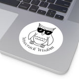 Wisecrack Wisdom Sticker