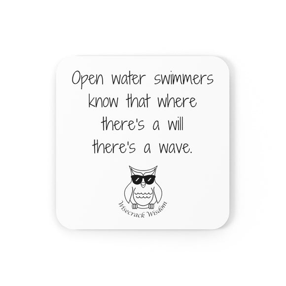 Open water swimmers know that where there's a will, there's a wave.