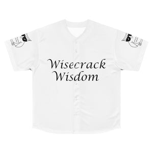 Wisecrack Wisdom Baseball Jersey